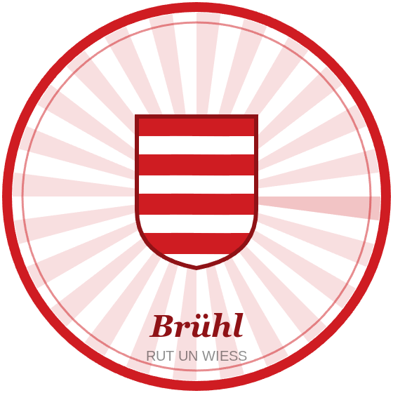 Wappen-Emblem Brühl